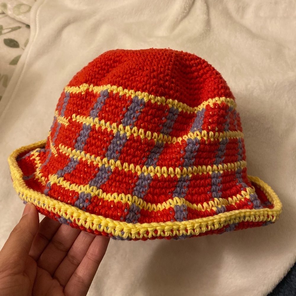 ✨SOLD✨ Handmade Crocheted Bucket Hat